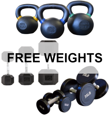 Free Weights Extreme Training Equipment