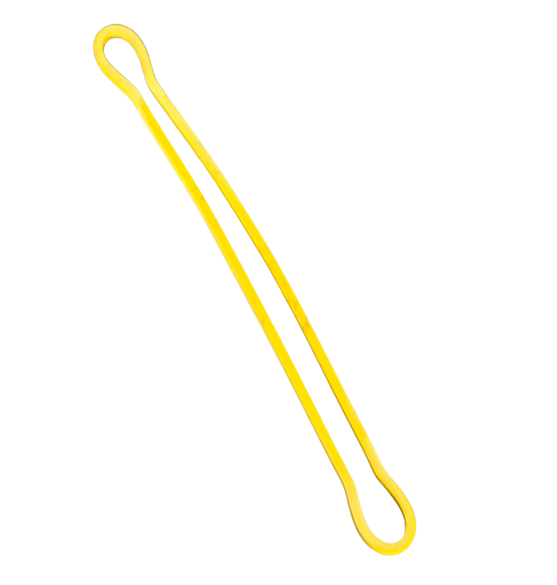 12" Mini Resistance Bands in Yellow