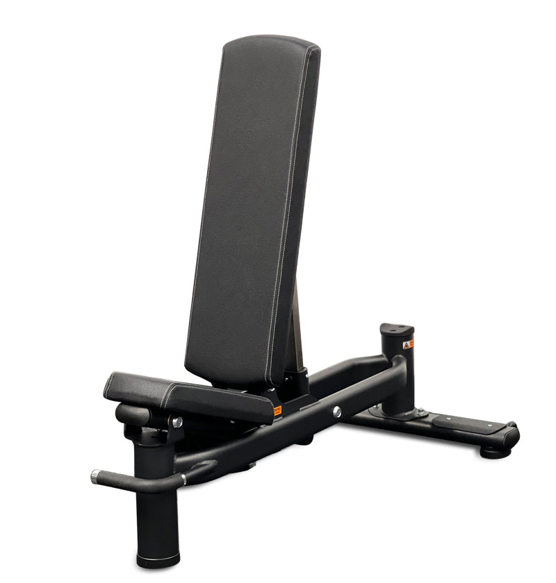 Body Solid adjustable flat incline bench displayed on a white background, showcasing its versatile design for workouts.