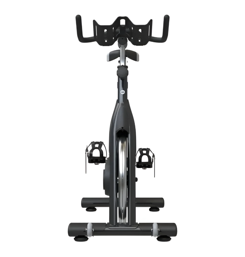 Black Schwinn exercise bike on a white background
