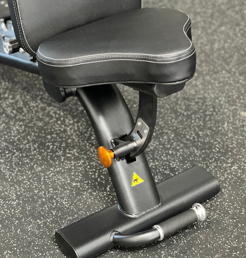 Adjustable Flat Incline Bench PL7328 displayed on a white background, showcasing its versatile design for workouts.
