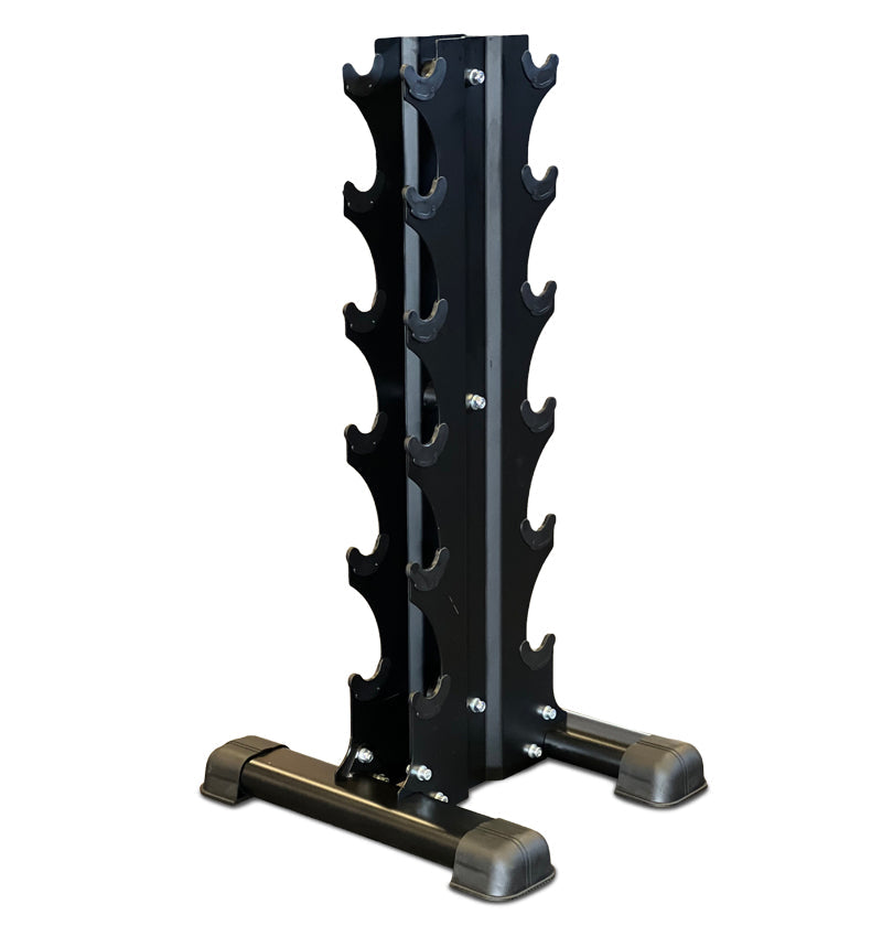 vertical dumbbell rack