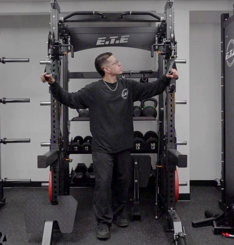 All-in-1 Half Rack with Functional Trainer