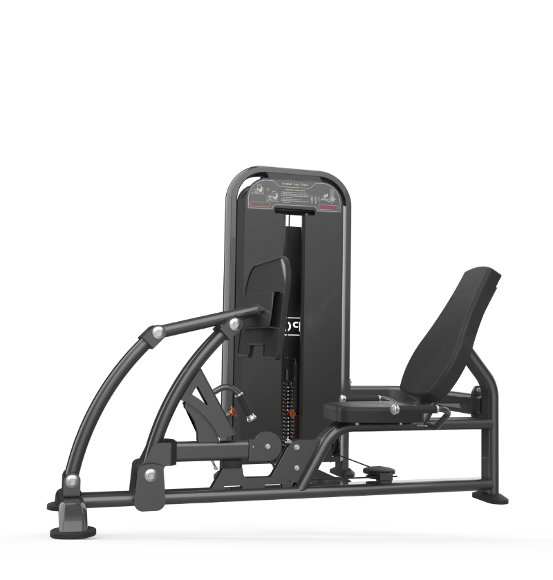 seated leg press machine