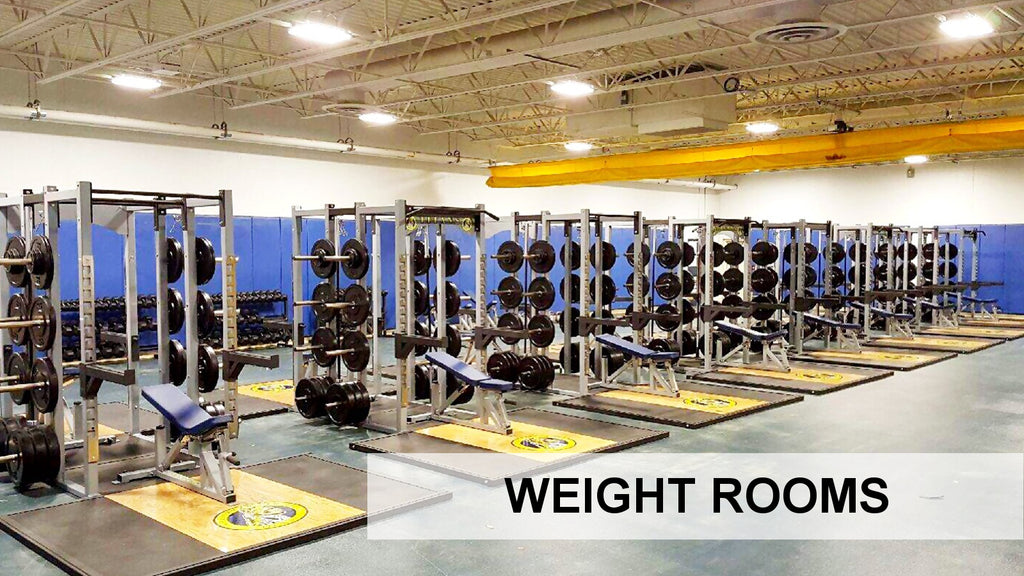 extreme training equipment weight room 