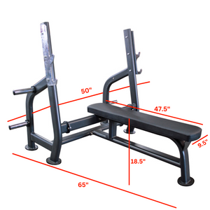 PL7324 Olympic Flat Bench Press w/ Weight Holders PRE ORDER