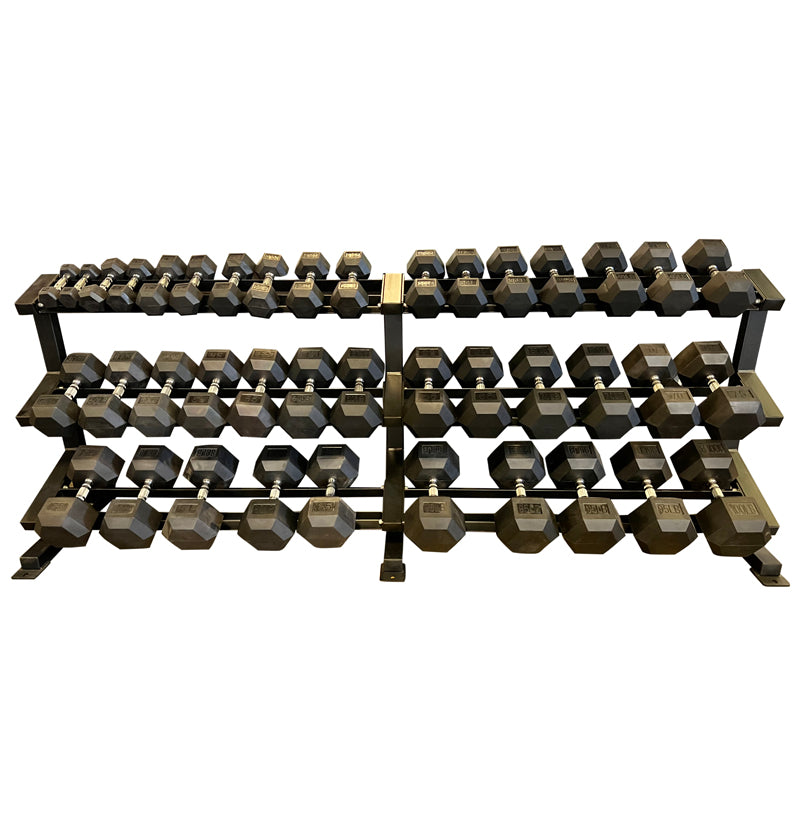 3 Teir 3 Leg Dumbbell Rack