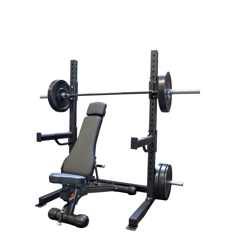 6' Basic Squat Rack Package Deal