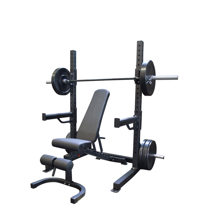 6' Basic Squat Rack Package Deal