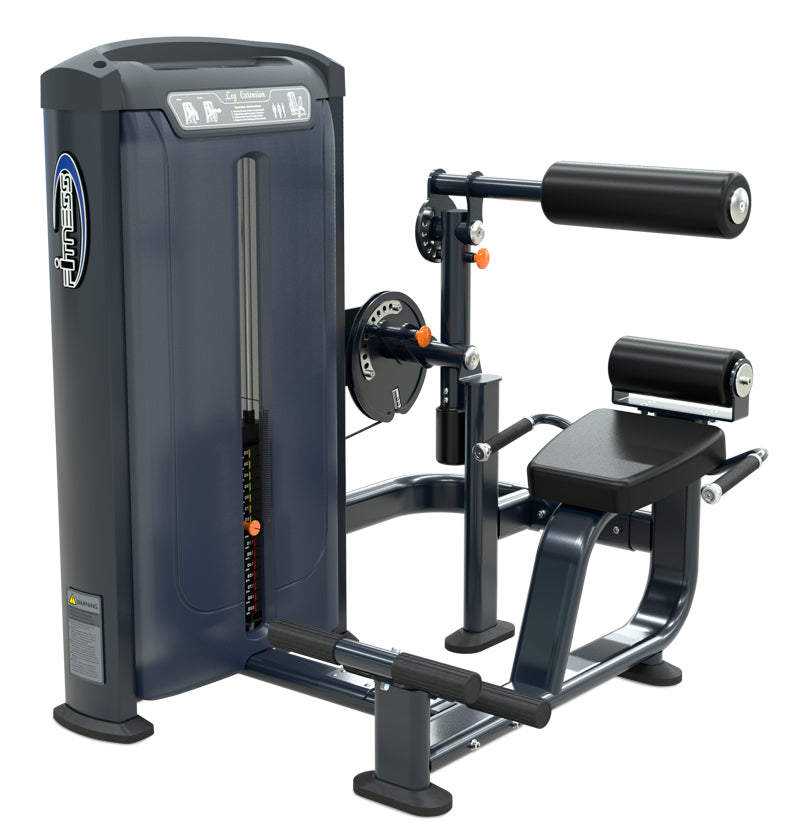 Body-fit machine Back Extension featuring a seat and arm for back strengthening exercises.