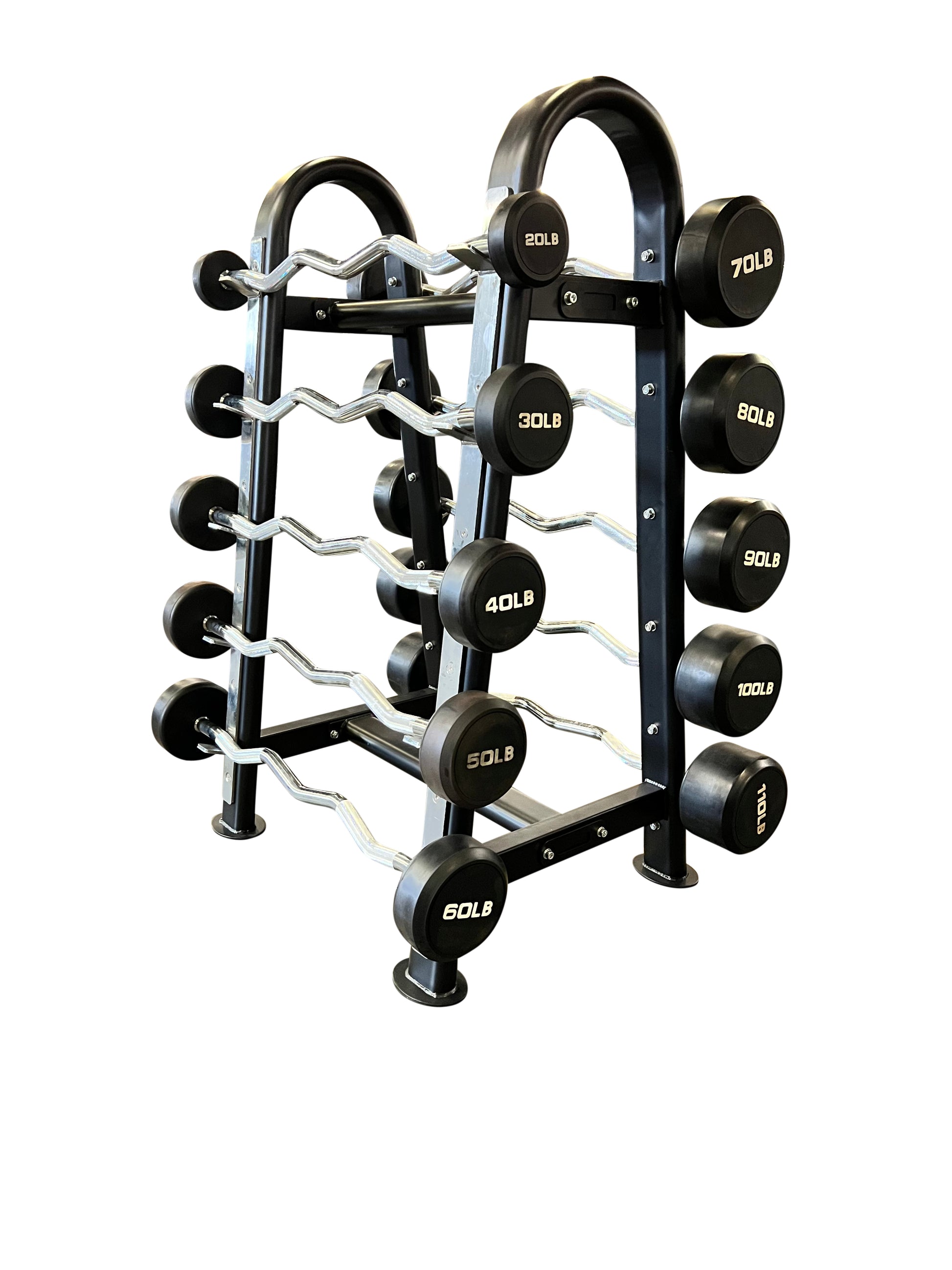 10 Curl Bar Rack