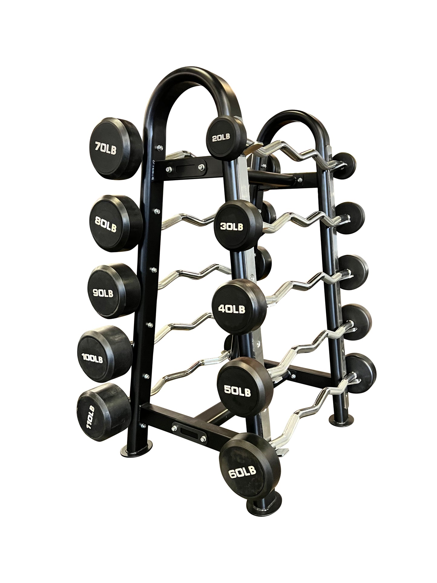 10 Curl Bar Rack