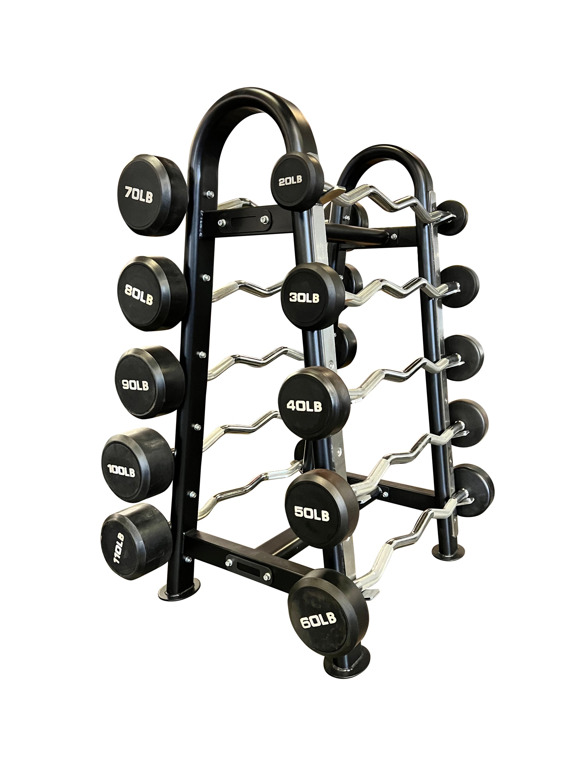 10 Curl Bar Rack