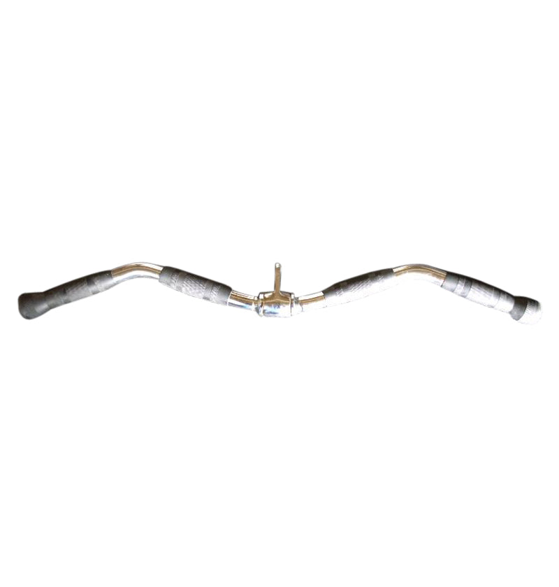 Solid EZ Curl Bar Attachment displayed with a car exhaust pipe against a clean white background.
