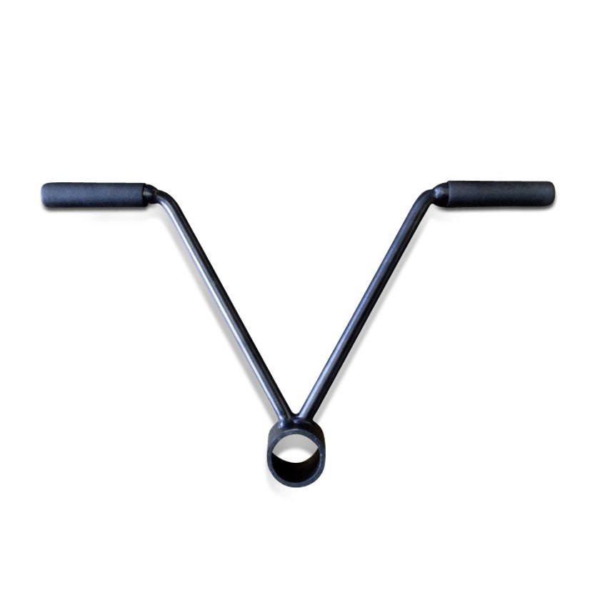 T-shaped landmine handle featuring two black bars, currently available for pre-order.