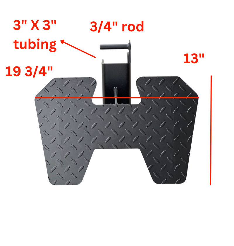 low row foot plate attachment