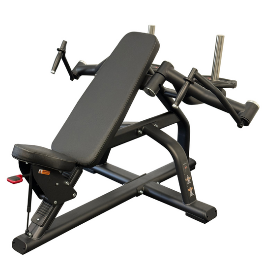 incline chest fly machine on a white background.