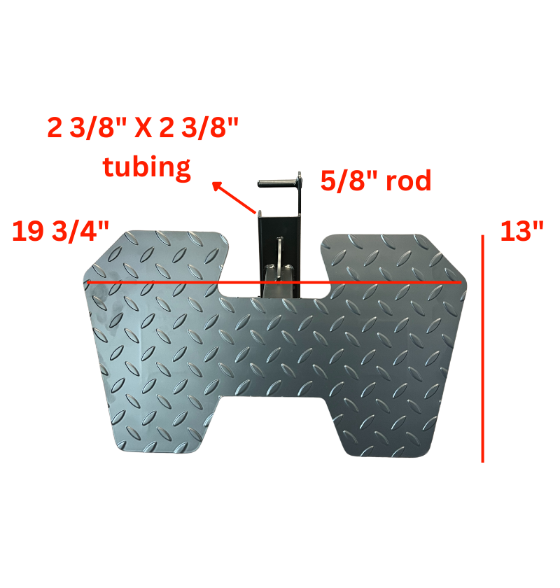 low row foot plate attachment