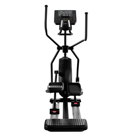 Black star trac 6 series elliptical machine on a white background