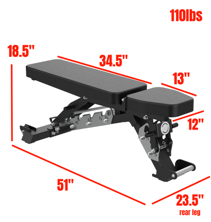Adjustable Bench RR-FW PRE ORDER