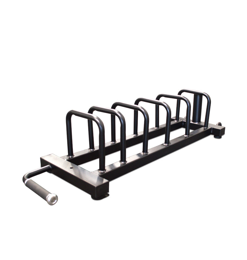 horizontal bumper plate rack