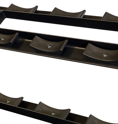 dumbbell rack with saddles