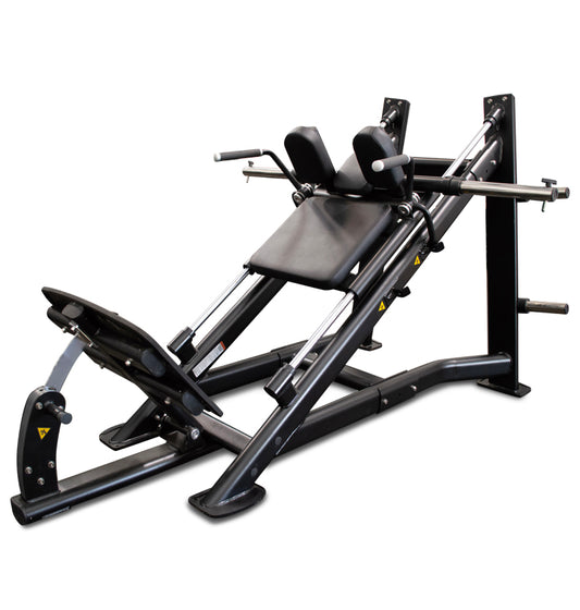 An incline bench set on a white background, showcasing its form and ergonomic design.