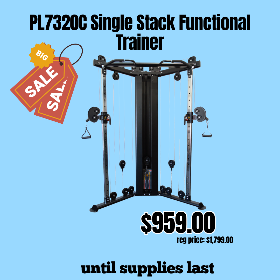 PL7320C Single Stack Functional Trainer