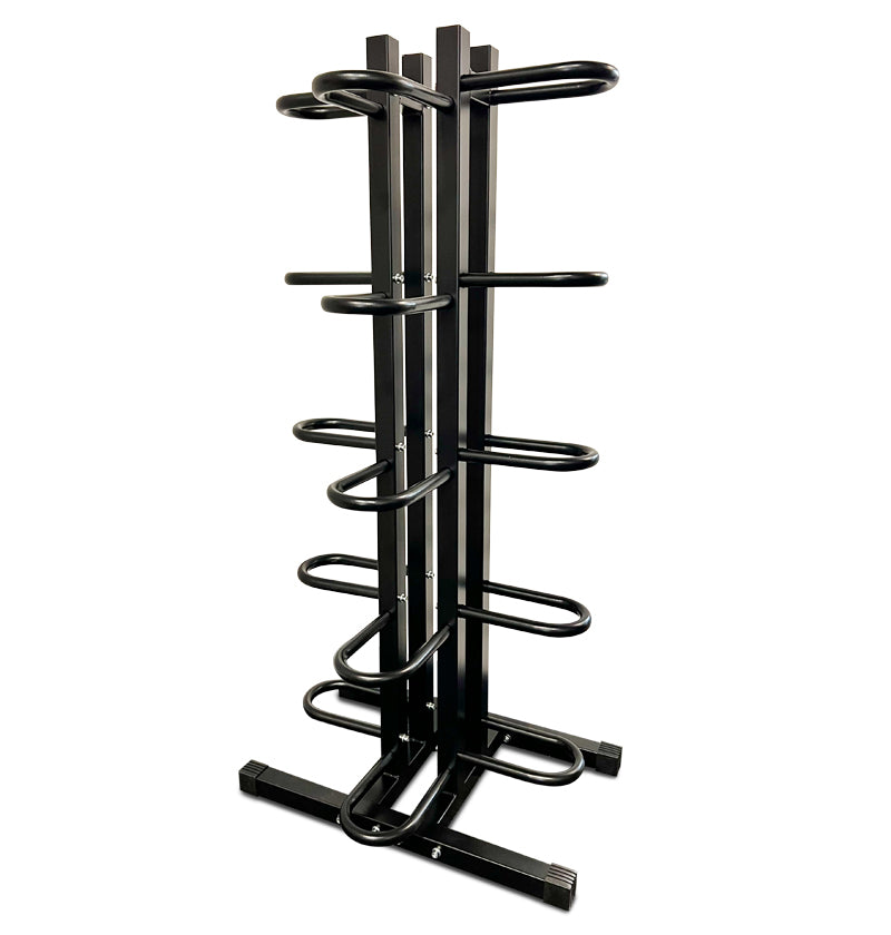 triple sided medicine ball rack