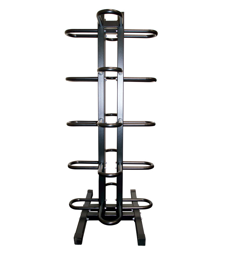 four sided medicine ball rack