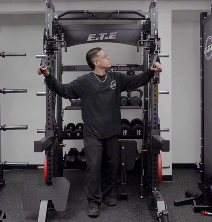 All-in-1 Half Rack with Functional Trainer