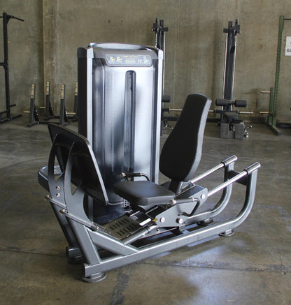 seated leg pess machine