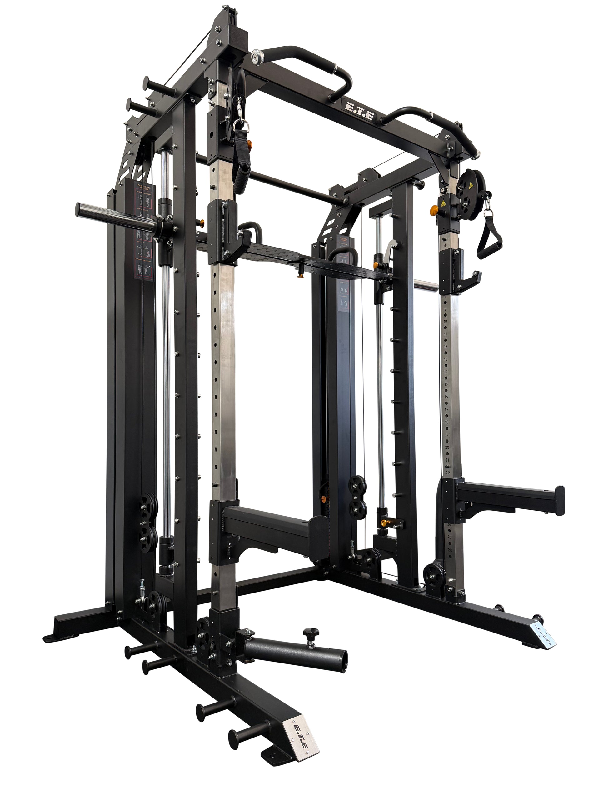 black smith functional trainer machine on a white background.