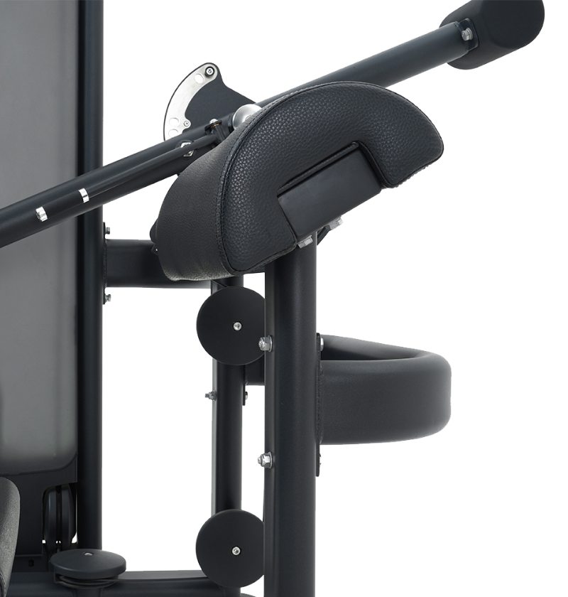 Black Hip Thrust Exercise Machine padding 