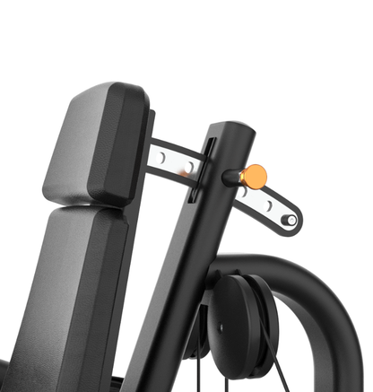 Iso Lateral Bicep Curl Adjustable Seat on a white background 