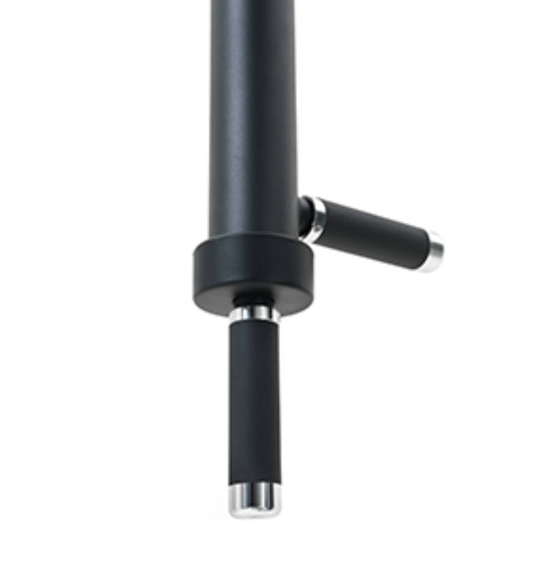 Pec Fly Rear Delt Black Selectorized Gym Equipment Close Up Handle 