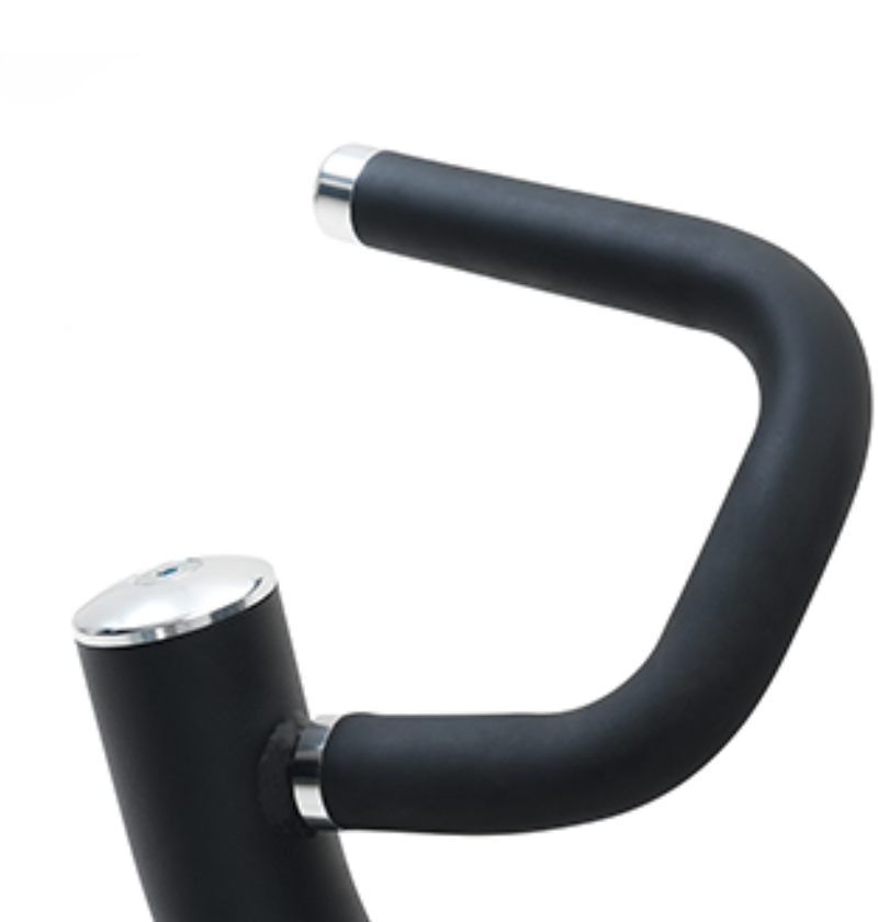 Seated Row Black Selectorized Gym Equipment Close Up of Handles 
