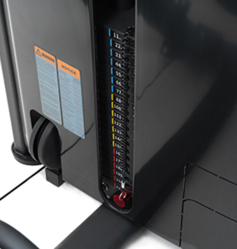 Leg/Curl Extension Weight Stack 