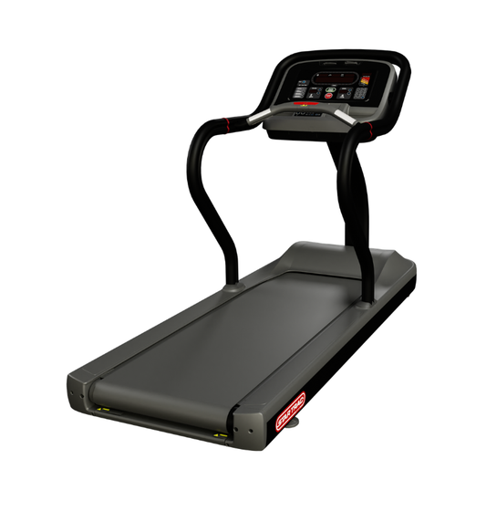 Star Trac STRc treadmill with a digital display on a white background