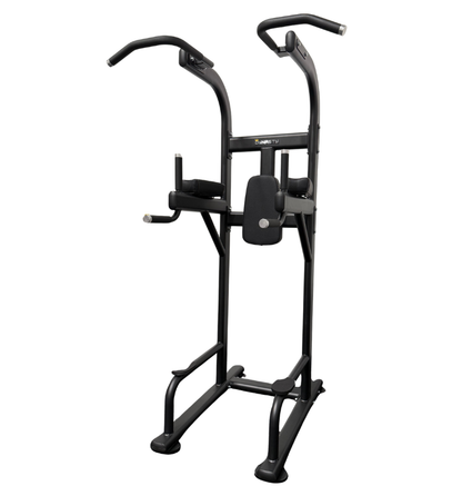 DR008 VKR Chin Dip Stand black workout equipment displayed on a white background 