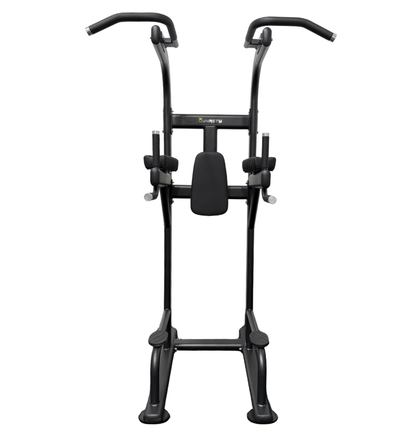 DR008 VKR Chin Dip Stand black workout equipment displayed on a white background 