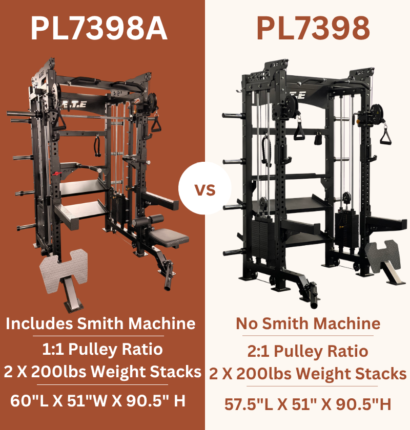 All-in-1 Half Rack with Smith Functional Trainer PRE ORDER