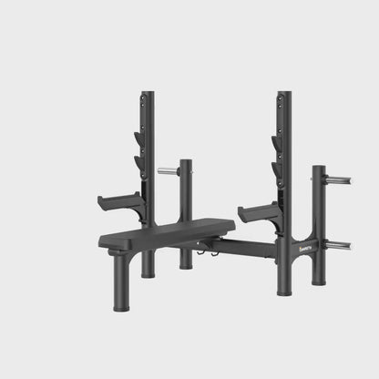 RE6004 Flat Olympic Bench Display Video
