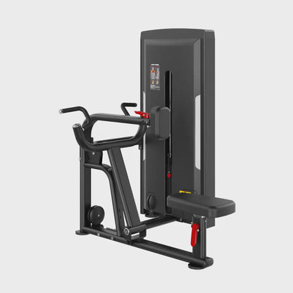 Seated Row Black Selectorized Gym Equipment Display Video 