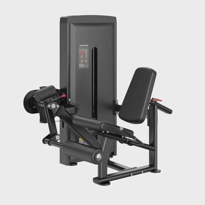 Leg Extension Black Selectorized Gym Equipment Display Video 360