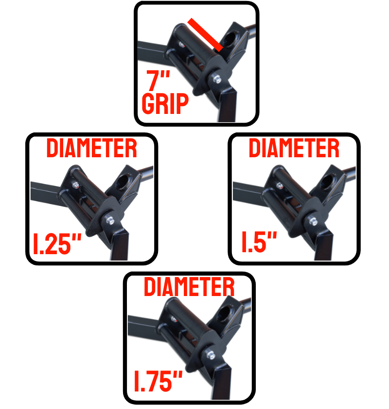 multi grip hex bar