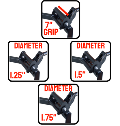 multi grip hex bar