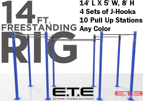 ETE Freestanding Pull Up Rig – Extreme Training Equipment