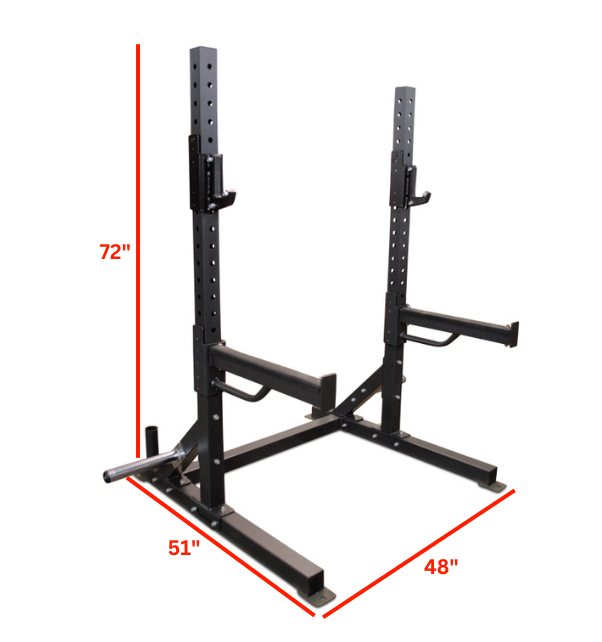 6' Basic Squat Rack PL7351