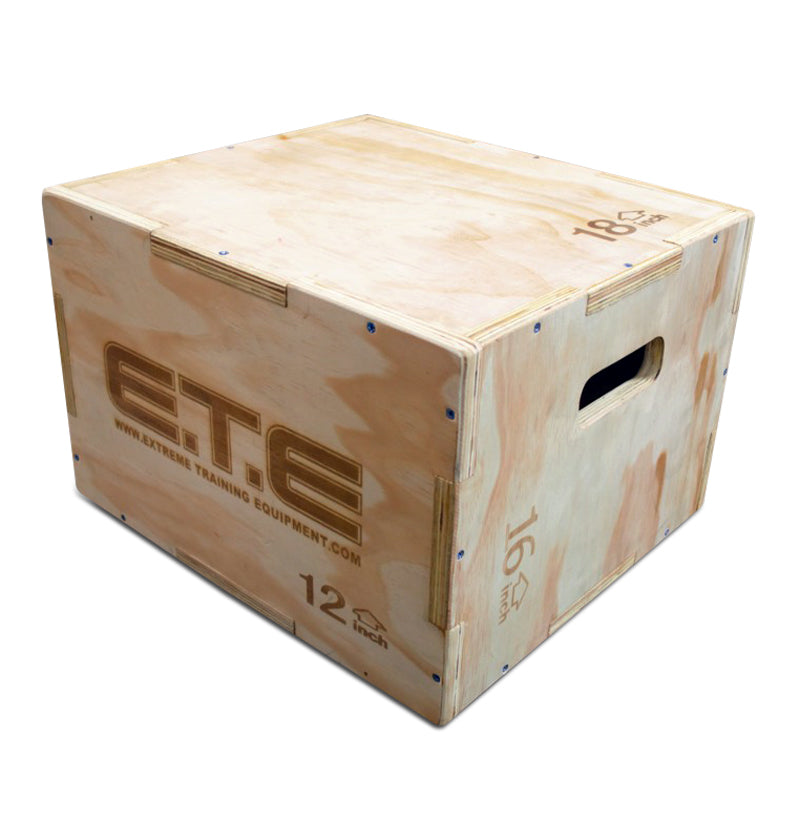 3 in 1 Wood Plyo Boxes – Extreme Training Equipment
